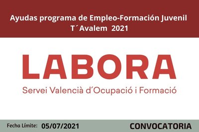 ayudas T'avalem empleo formaci�n
