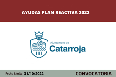 Ayudas Plan Reactiva 2022 Catarroja