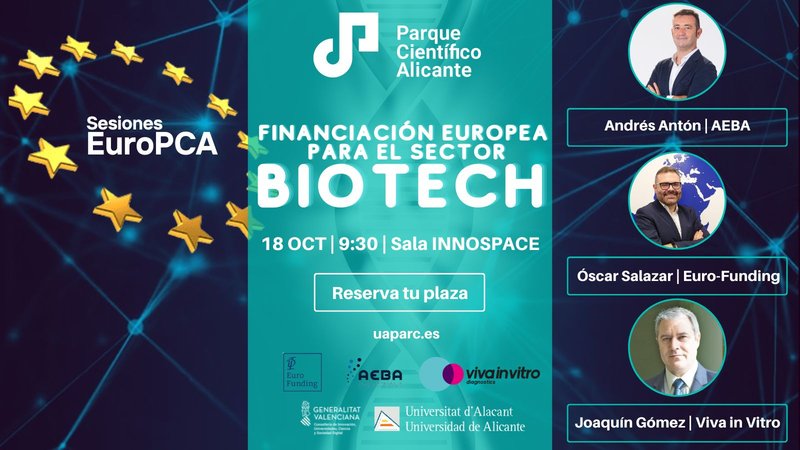 FINANCIACIN EUROPEA PARA EL SECTOR BIOTECH