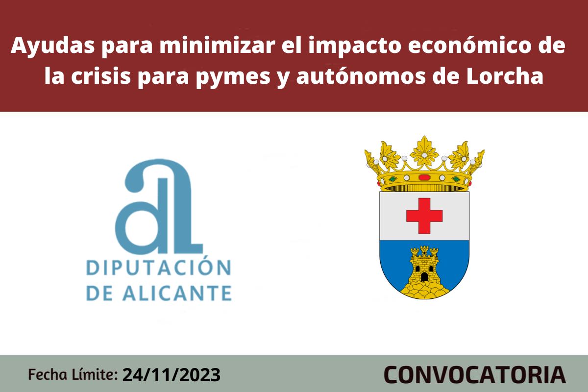Ayudas para minimizar la crisis en pymes y aut�nomos de Lorcha