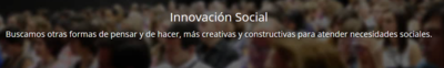 Participa en el Estudio Innovacin Social de la Comunidad Valenciana