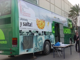 El emprendebus visita la Universidad Migul Hern�ndez de Elche