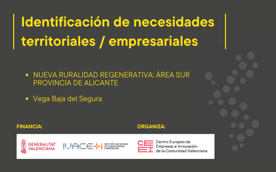 Nueva ruralidad regenerativa: rea sur provincia de Alicante