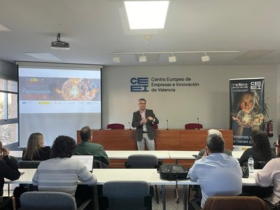 Ramón Ferrandis CEO CEEI Valencia en Inicio INCIBE Emprende