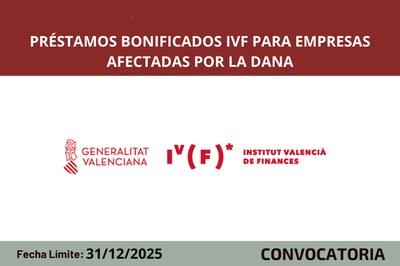 Préstamos bonificados IVF para empresas afectadas por la DANA