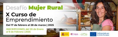 X Curso de Emprendimiento Desafo Mujer Rural (Online)