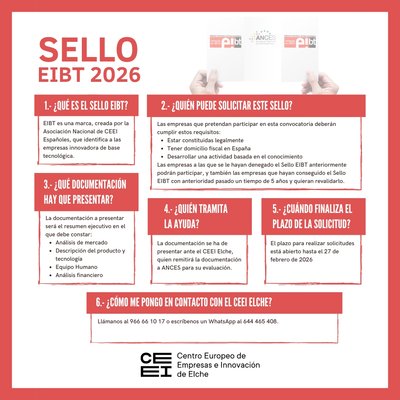 Sello eibt 2026