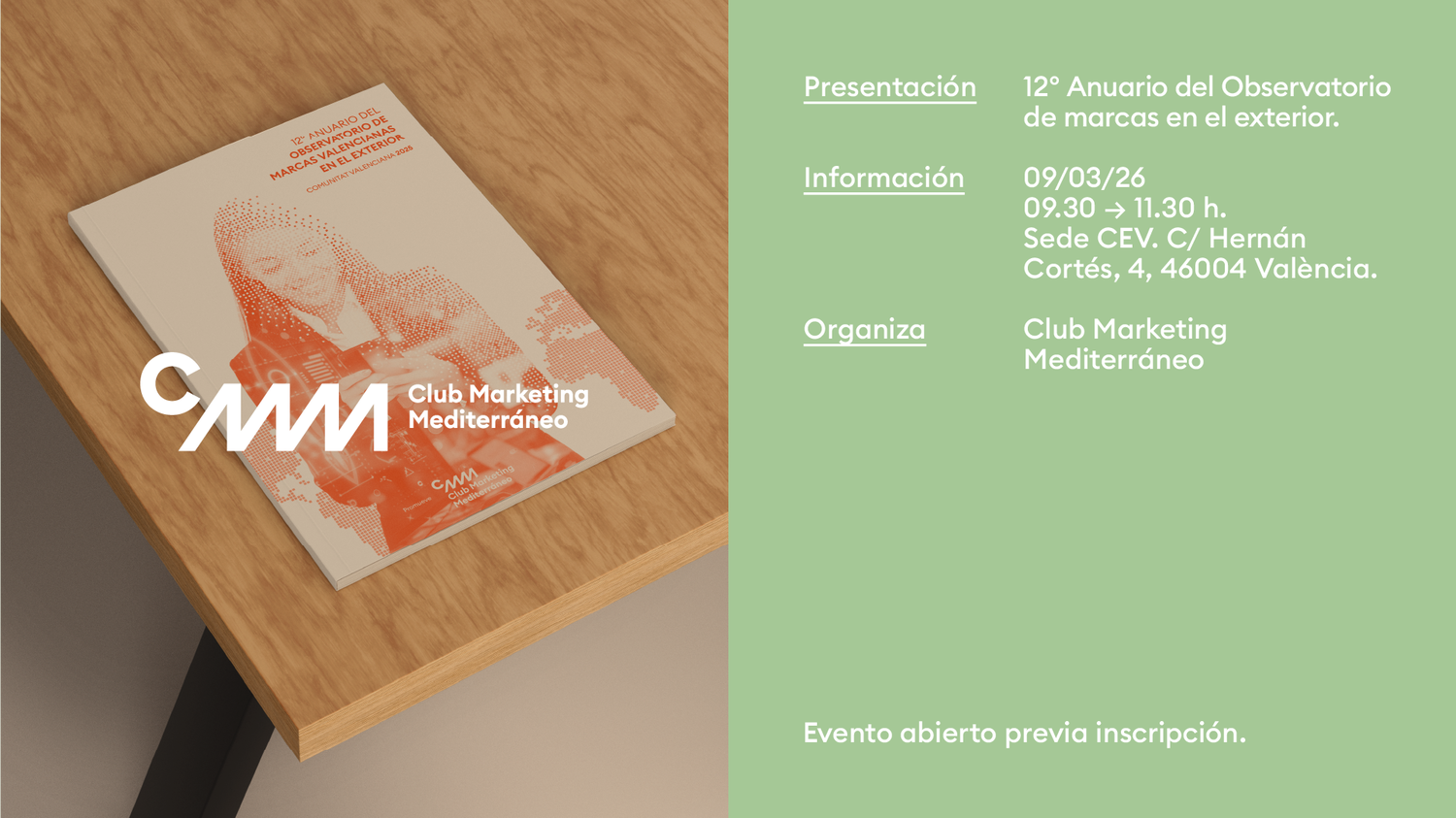 📈 PRESENTACIÓN | XII Anuario del Observatorio de Marcas valencianas en el Exterior