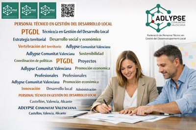 ADLYPSE y FEPRODEL presentan una ficha técnica para profesionalizar la gestión del desarrollo local con proyección estatal