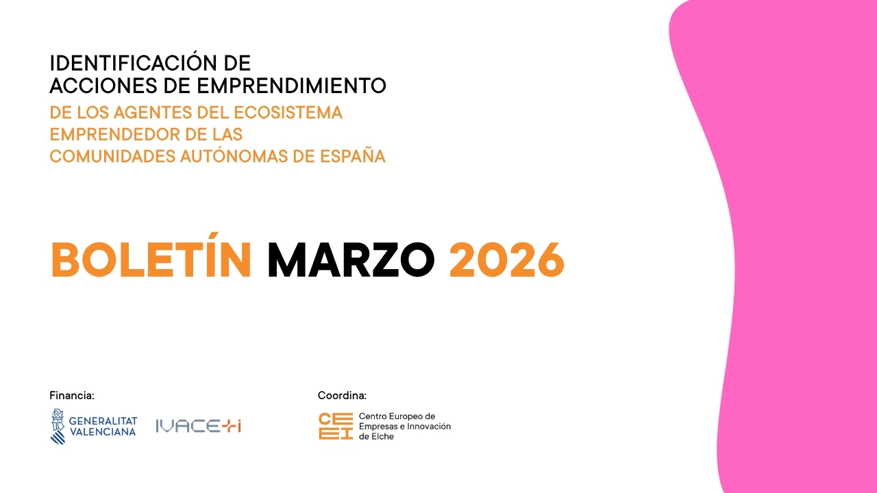 Marzo de 2026 | Boletín de Identificación de las acciones de emprendimiento de AEE de las CCAA de España