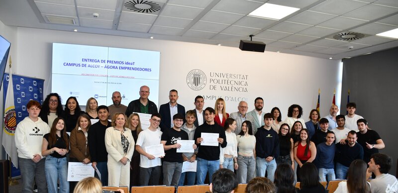 XIII edición del concurso ideaT UPV Campus de Alcoy – Ágora Emprendedores