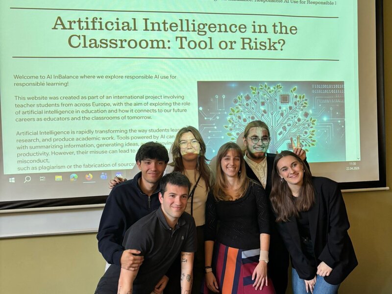 Alumnado de Educación Primaria participa en un Erasmus+ BIP sobre IA en contextos educativos