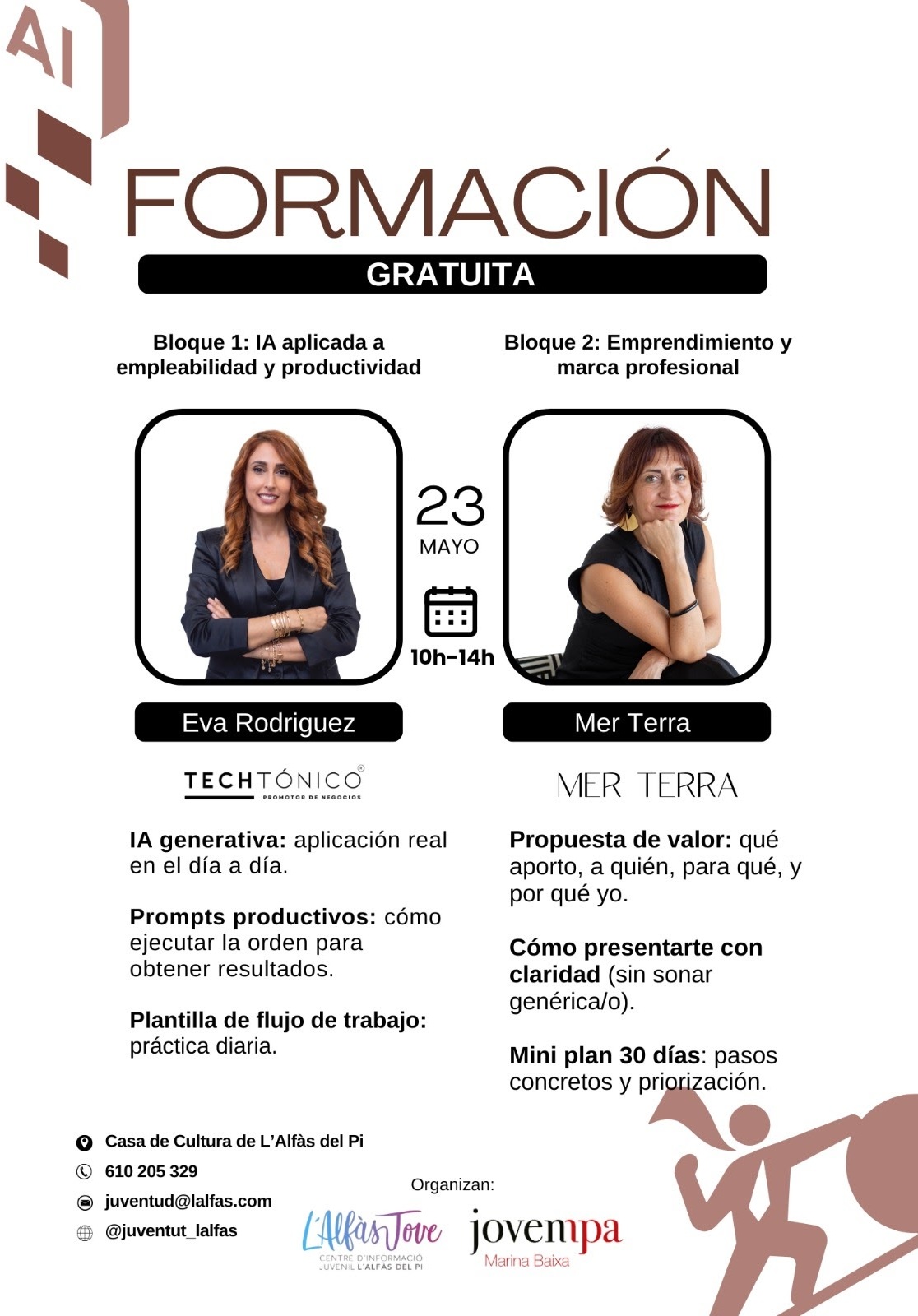 Formación Jovempa- IA aplicada a empleabilidad y productividad y marca profesional