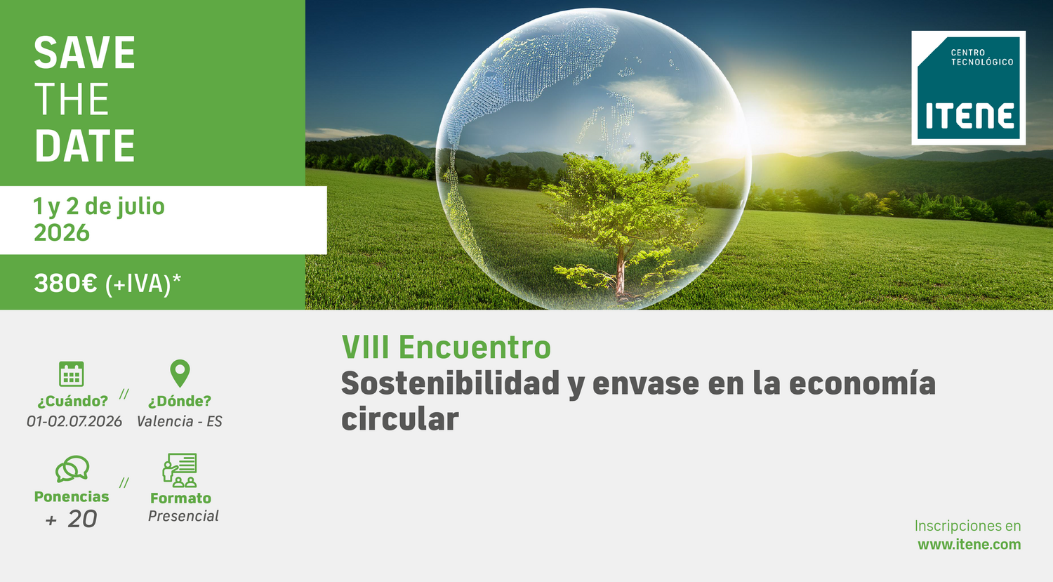 VIII Encuentro de sostenibilidad y envase en la economía circular