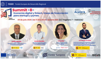 SUMMIT 8:  Econom�a digital y fintech, l�neas de financiaci�n para startups y pymes