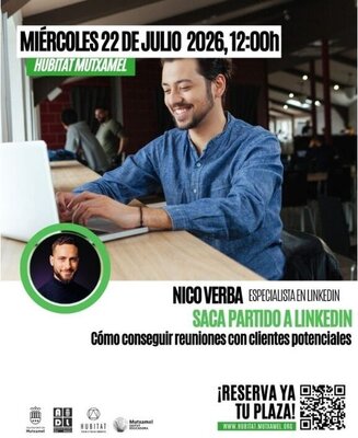 Taller || Saca partido a Linkedin: c�mo conseguir reuniones con clientes potenciales, con Nico Verba