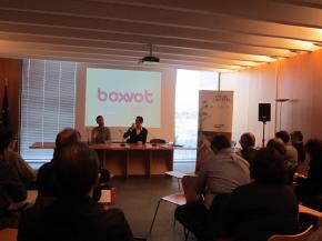 Cuatro empresas se presentan en el Desayuno de Innovaci�n. 30 de Noviembre de 2012, CEEI Castell�n