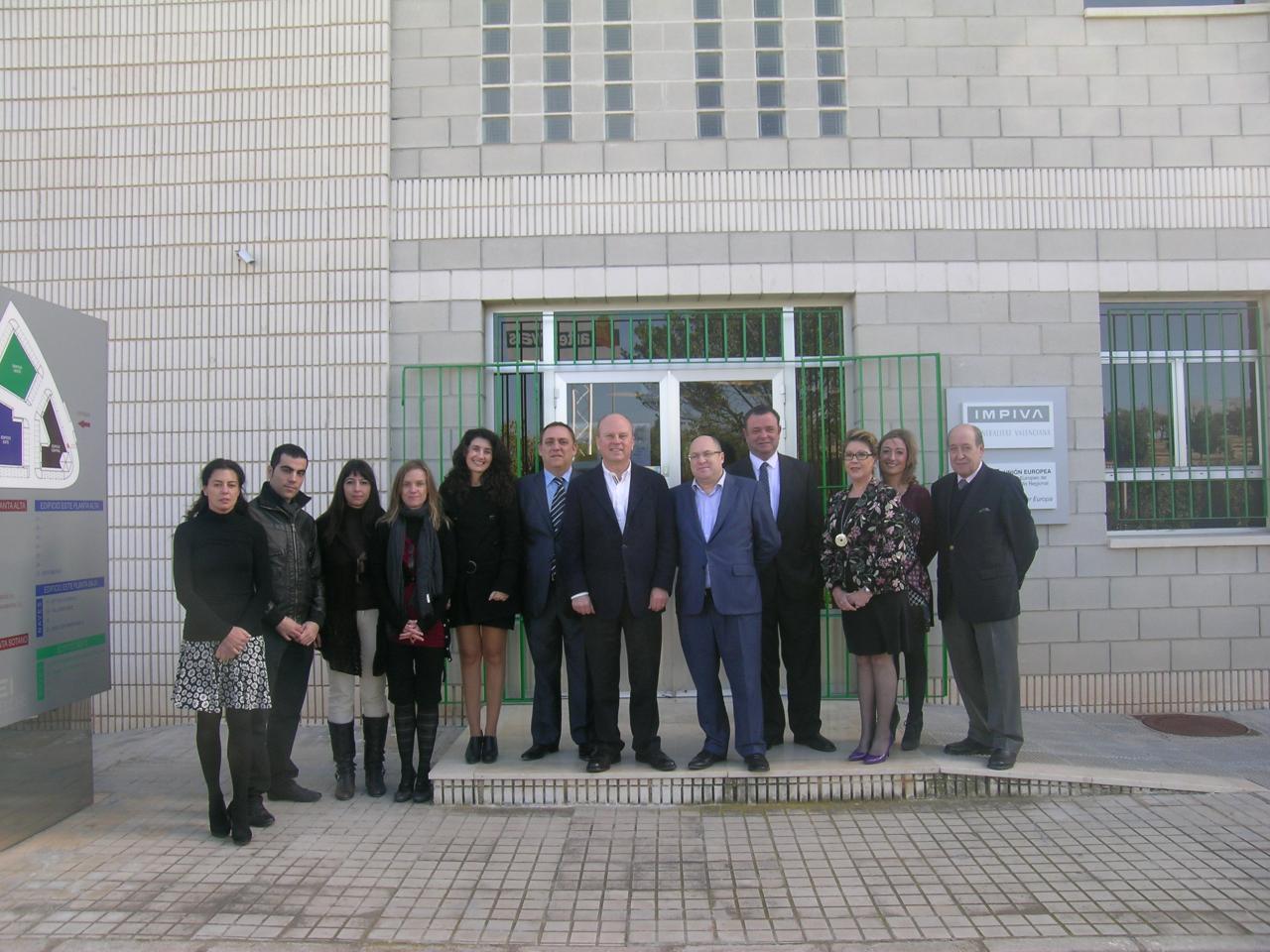 Visita conseller M�ximo Buch CEEI Elche