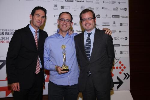 Mejor Empresa para inversores, reconocimiento (IVACE Financiaci�n): Hooptap. 