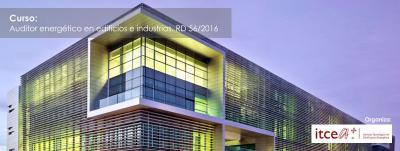Curso de auditor energ�tico en edificios e industrias seg�n RD 56/2016