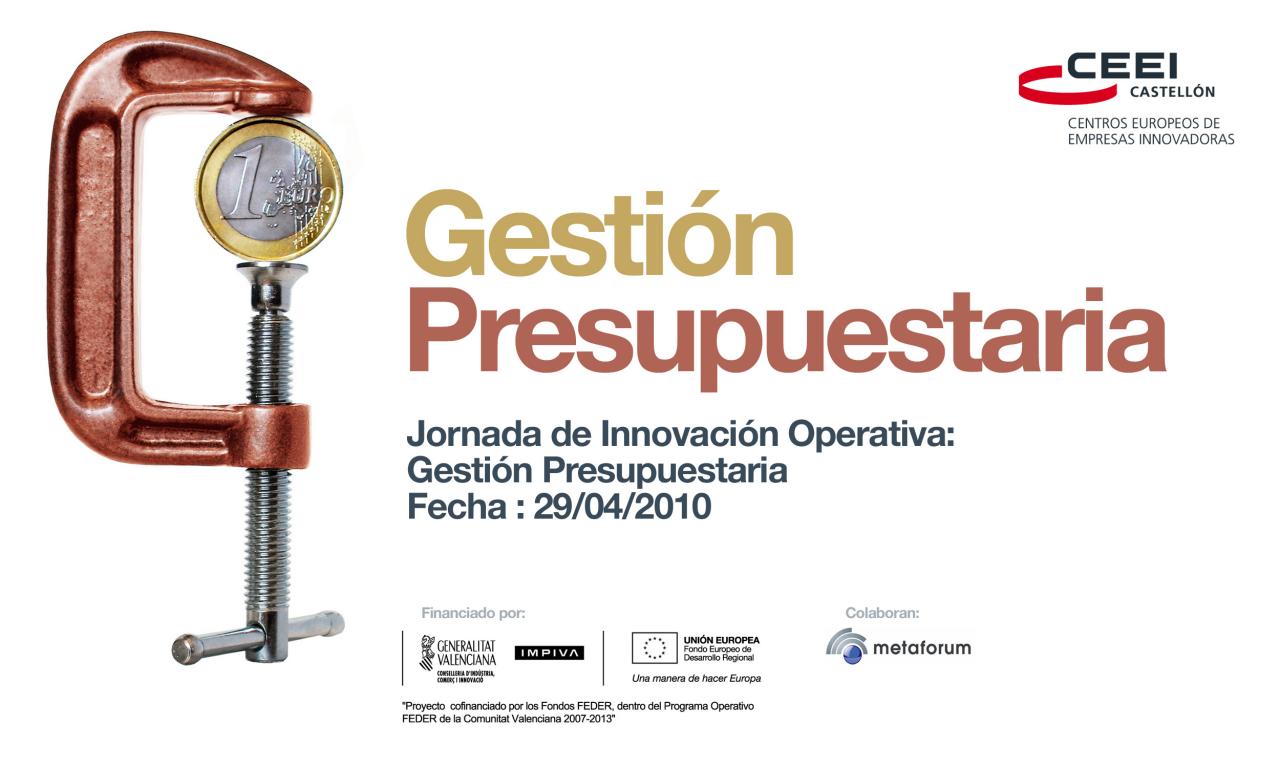 Imágen Jornada Gestión Presupuestaria
