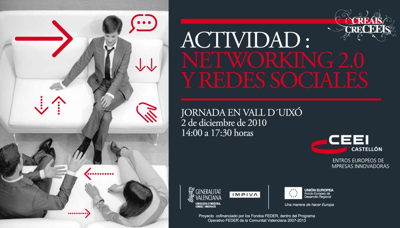 Networking 2.0 y Redes Sociales, actividad en Vall Uix�
