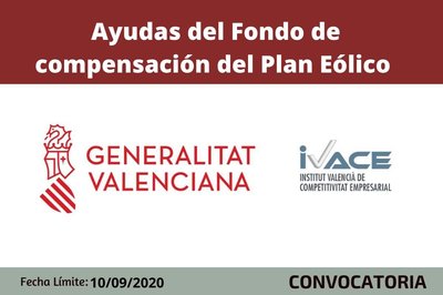 Ayudas en el marco del Fondo de compensaci�n del Plan e�lico CV 2020